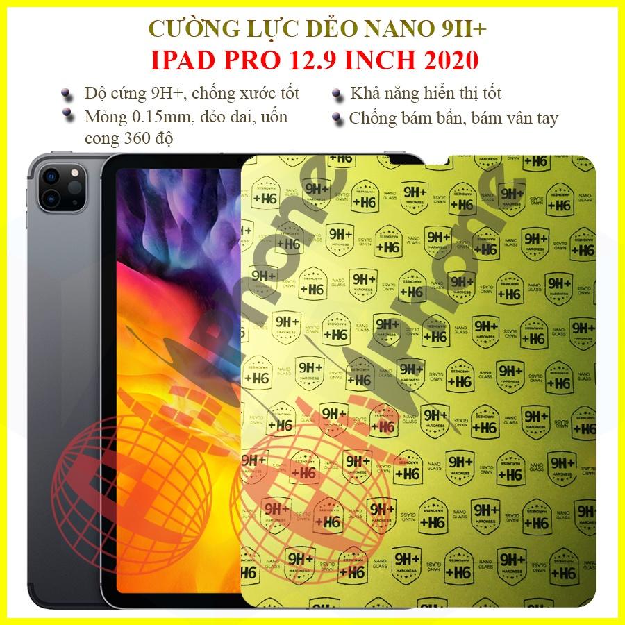 Dán cường lực dẻo nano dành cho iPad Pro 12.9 2020