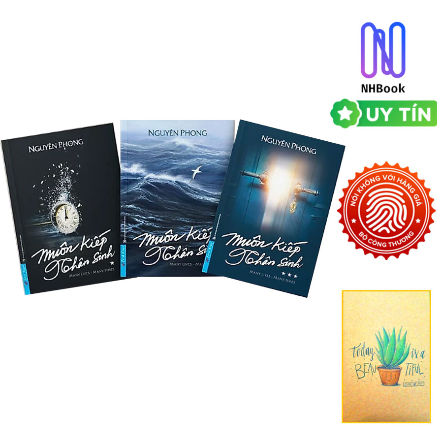 Sách - Combo 3 Cuốn Muôn Kiếp Nhân Sinh - Nguyên Phong - First News