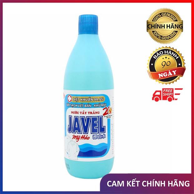 Nước Tẩy JAVEL quần áo trắng sạch như mới, Chai 500ml