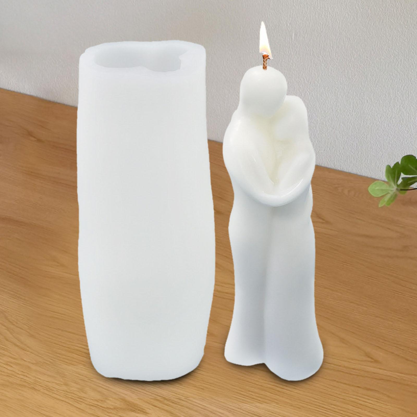 2pcs Candle Mold Handmade Gift Home Decor for Aromatherapy Candle Making