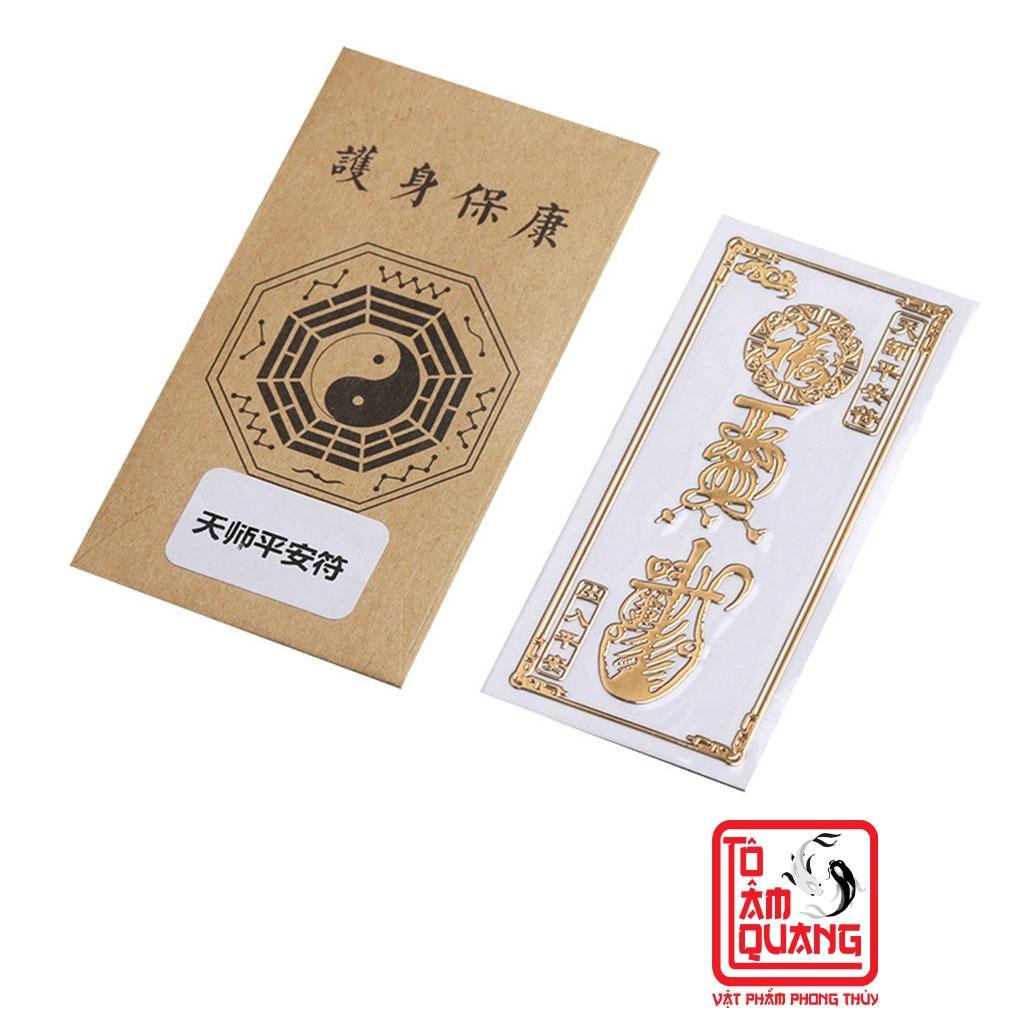 Miếng dán trang trí điện thoại Linh phù phong thuỷ may mắn bình an tài lộc hạnh phúc