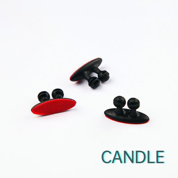 Set 8 Kẹp Giữ Dây Cáp Đa Năng Tiện Dụng Cho Xe Ô Tô
