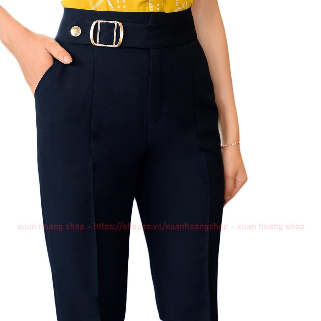 Quần Tây Nữ Công Sở Mc Fashion, Vải Đẹp, Lưng Cao, Dáng Âu Baggy q0471
