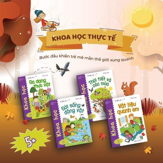 COMBO Tớ Đến Với Khoa Học (Bộ 4 Cuốn) - Bản Quyền - Trọn bộ 4 cuốn