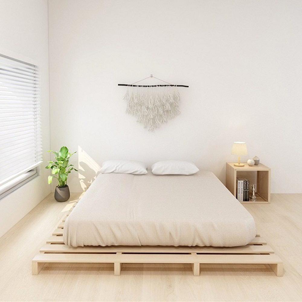 Giường Pallet Gỗ Thông Cao 10cm Nhiều Kích Thước