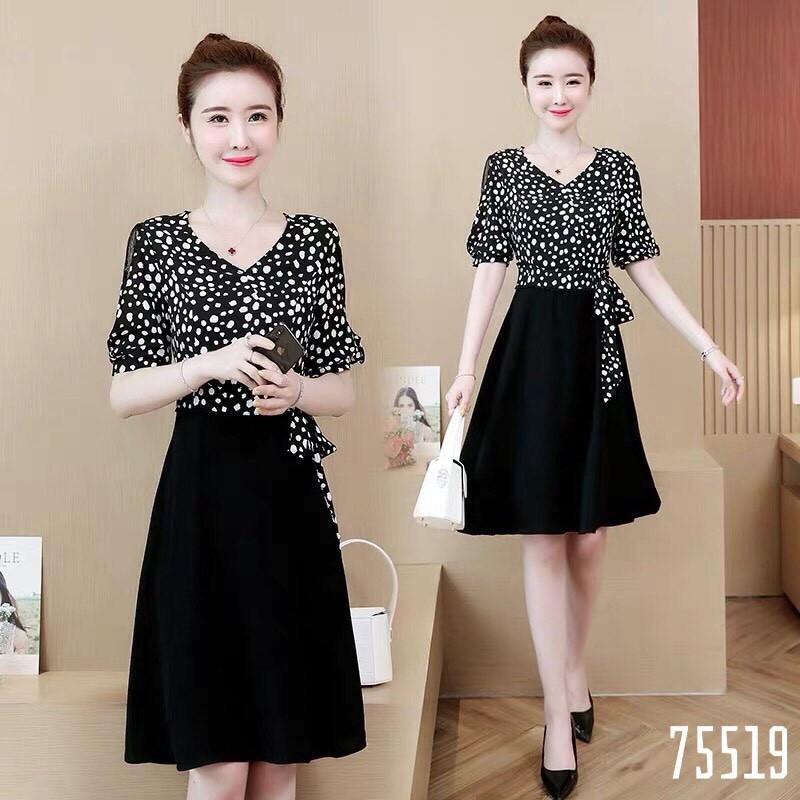 ĐẦM VOAN CHẤM BI NỮ SIÊU SANG CỰC HOOOT