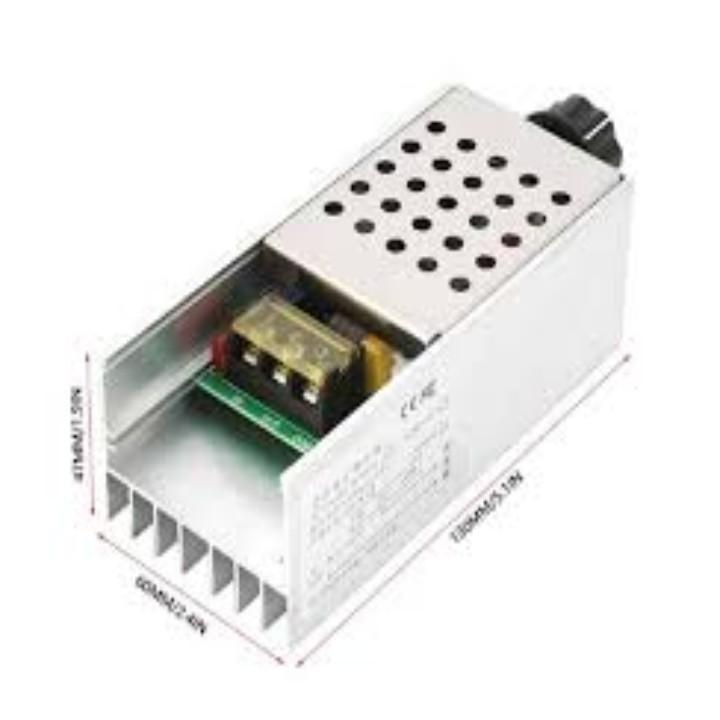 Dimmer AC 220V 6000W, điều khiển tốc độ động cơ, Đèn điện, quạt máy, máy mài ...