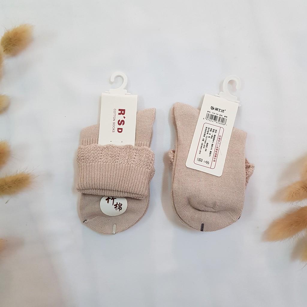 Tất Cổ Vừa Chất Cotton Cực Đẹp Cho Bé Gái