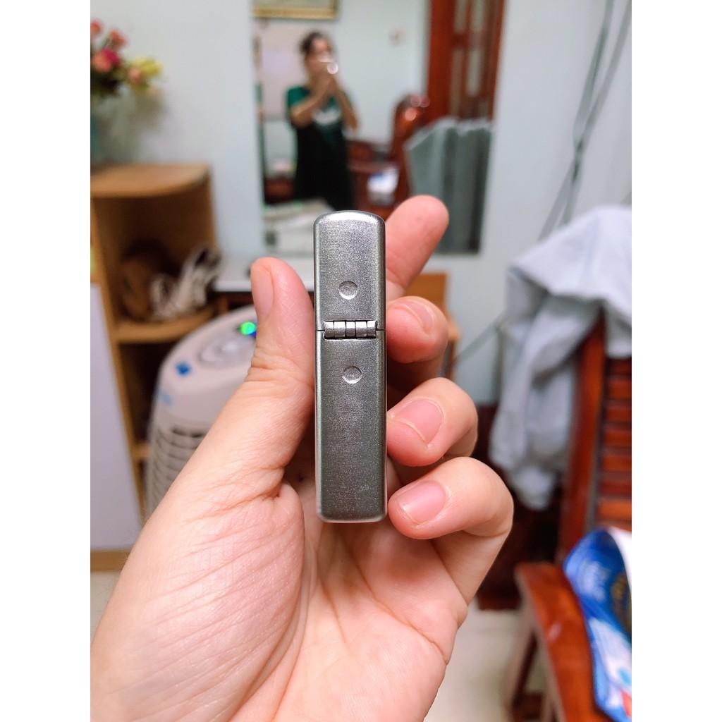 BẬT LỬA ZiIPPO MẪU RỒNG LOẠI NHÁM BẠC SATIN, Vỏ đồng có tem đỏ