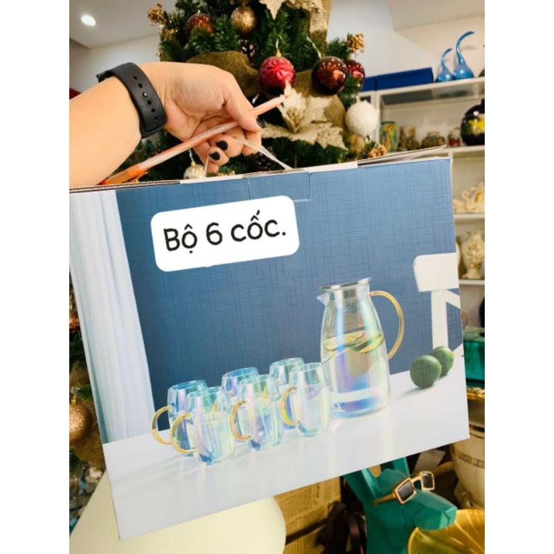 Bộ cốc thủy tinh cao cấp