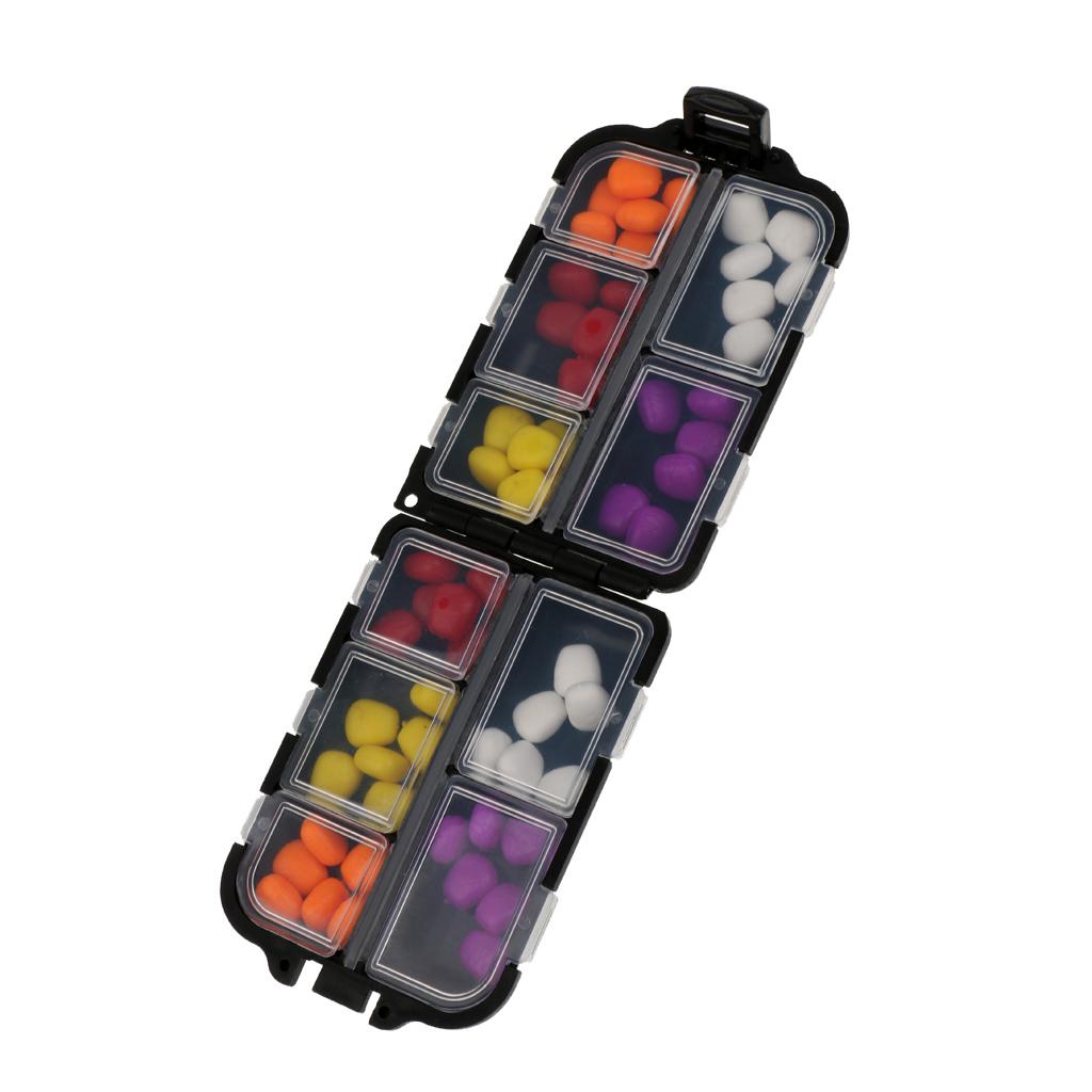 2x60 Pieces Artificial Pop up Sweetcorn Imitation Bait for Carp Coarse Fishing