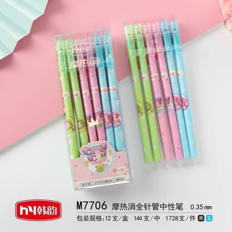 SET 12 BÚT DẦU TẨY XOÁ ĐƯỢC CHO HỌC SINH