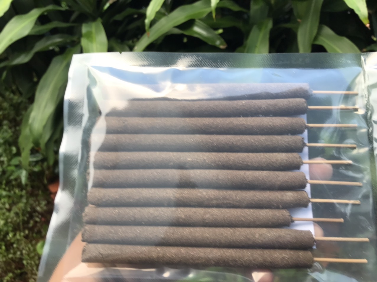 10 Thanh nhang Thảo dược xông nhà Bình Trí Thiện xua đuổi muỗi, trừ tà khí, chiêu tài lộc (100% tự nhiên)