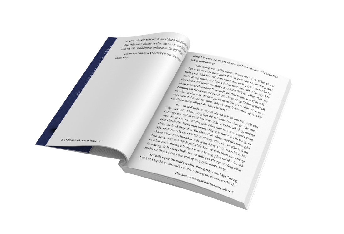 Sách Đối thoại với thượng đế - Thức tỉnh giống loài - Á Châu books, bìa mềm in màu