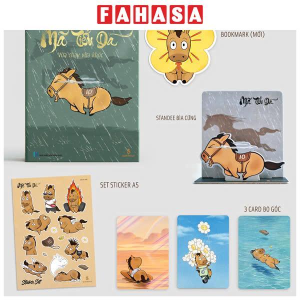 Sách - Mã Tiểu Dã - Vừa Chạy Vừa Khóc (Tái Bản 2026) - Bìa Cứng - Tặng Kèm 1 Sticker A5 Nhựa Cán Kim Tuyến + 1 Standee Bìa Cứng + 3 Card Bo Góc + 1 Bookmark