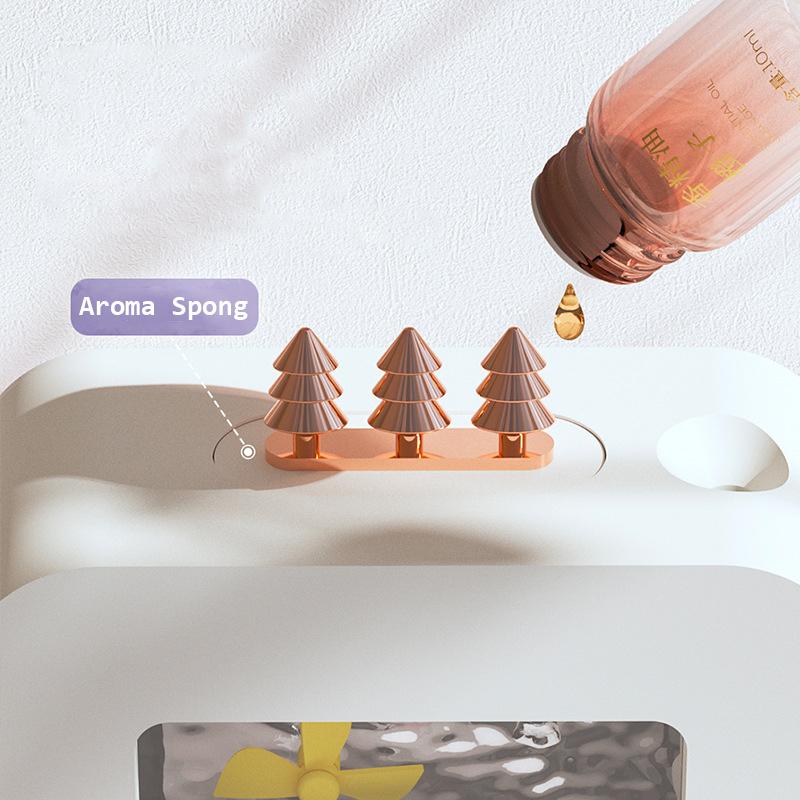 Máy Phun Sương Tạo Ẩm Không Khí 450Ml Dễ Thương Không Dây Sạc USB Tinh Dầu Hương Thơm Khuếch Tán Với Màu Sắc Ánh Sáng Cho Văn Phòng Nhà Xe Ô Tô