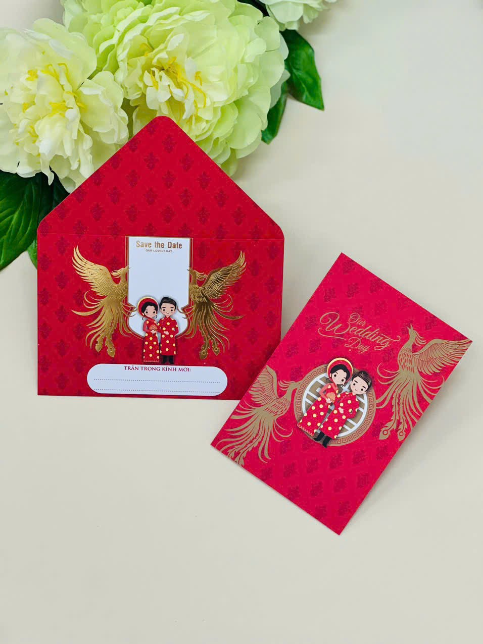 40 thiệp cưới viết tay mẫu ngẫu nhiên