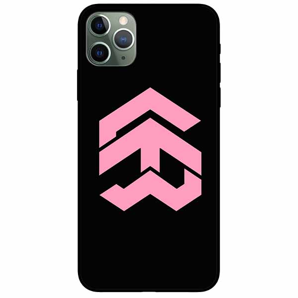 Ốp lưng in cho Iphone 11 Pro Max Mẫu Năm Đen Hồng