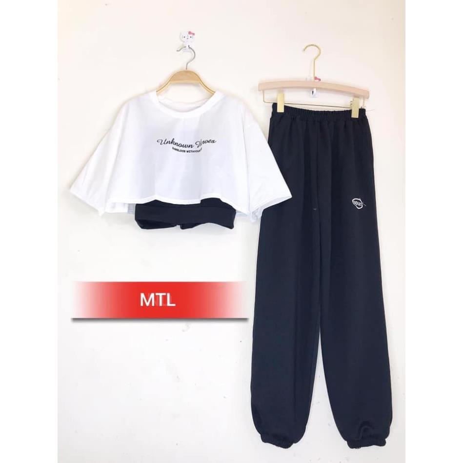 Set áo croptop màu xinh