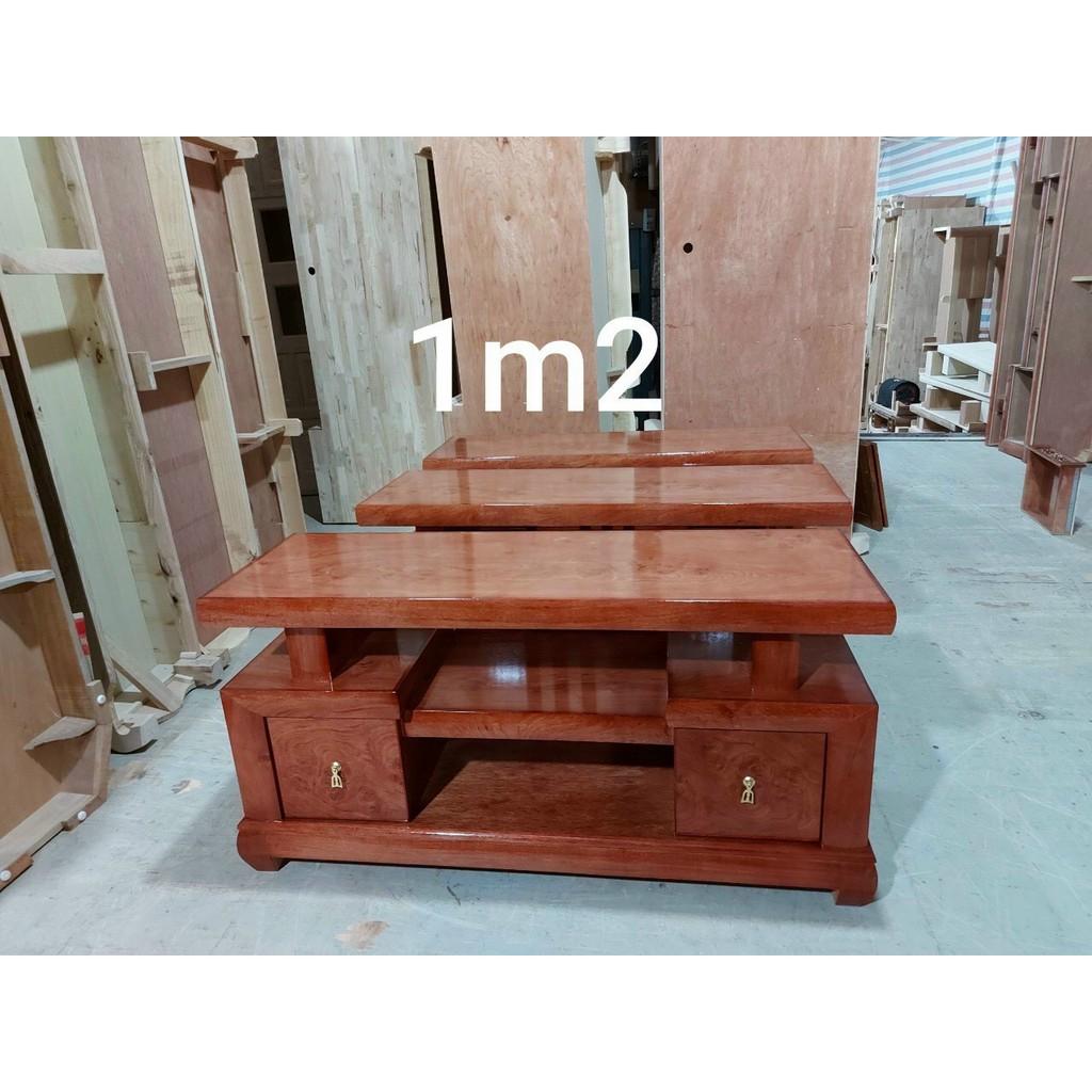 Kệ tivi phòng khách phòng ngủ gỗ xoan đào kiểu Nhật