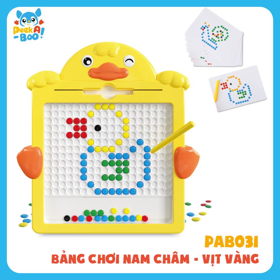 Đồ Chơi Bảng Vẽ Nam Châm Sáng Tạo Cho Bé PEEK A BOO PAB031