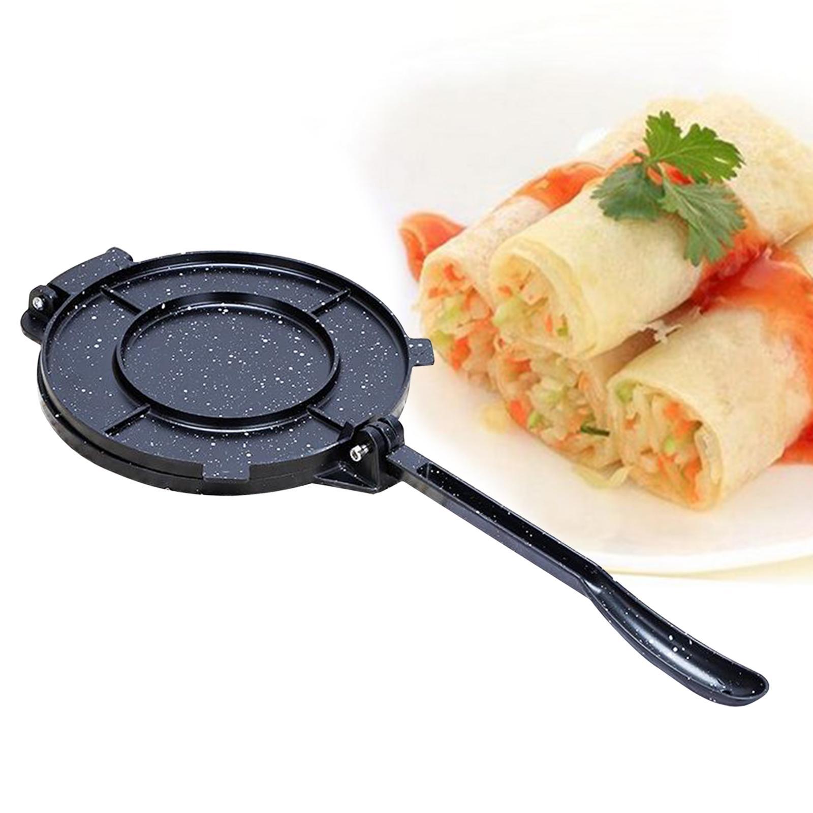 6.5" Manual Reastaurant Cast Iron Flour Corn Tortilla Press Maker