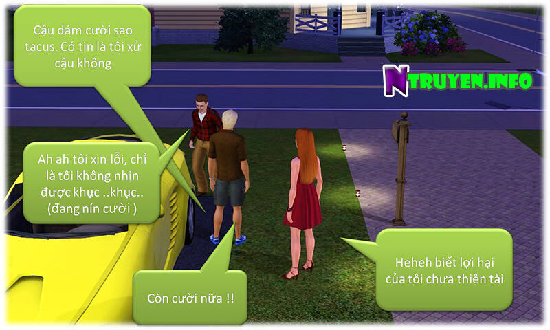 truyện sims - bí mật màu xanh chapter 2 48