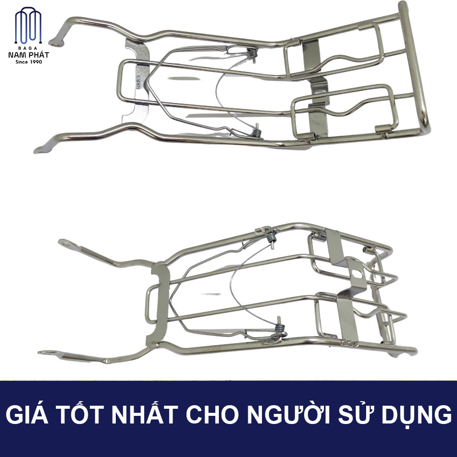 Baga giữa 10 li Sirius Không FI Inox / 7 Màu Nam Phát