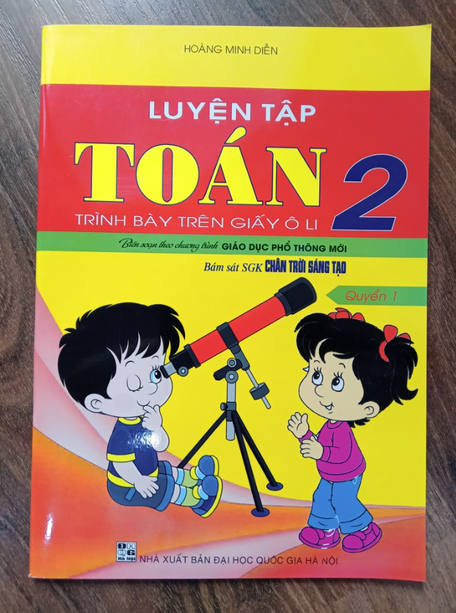 Sách – Luyện tập Toán 2 Quyển 1 - Chân Trời sáng tạo
