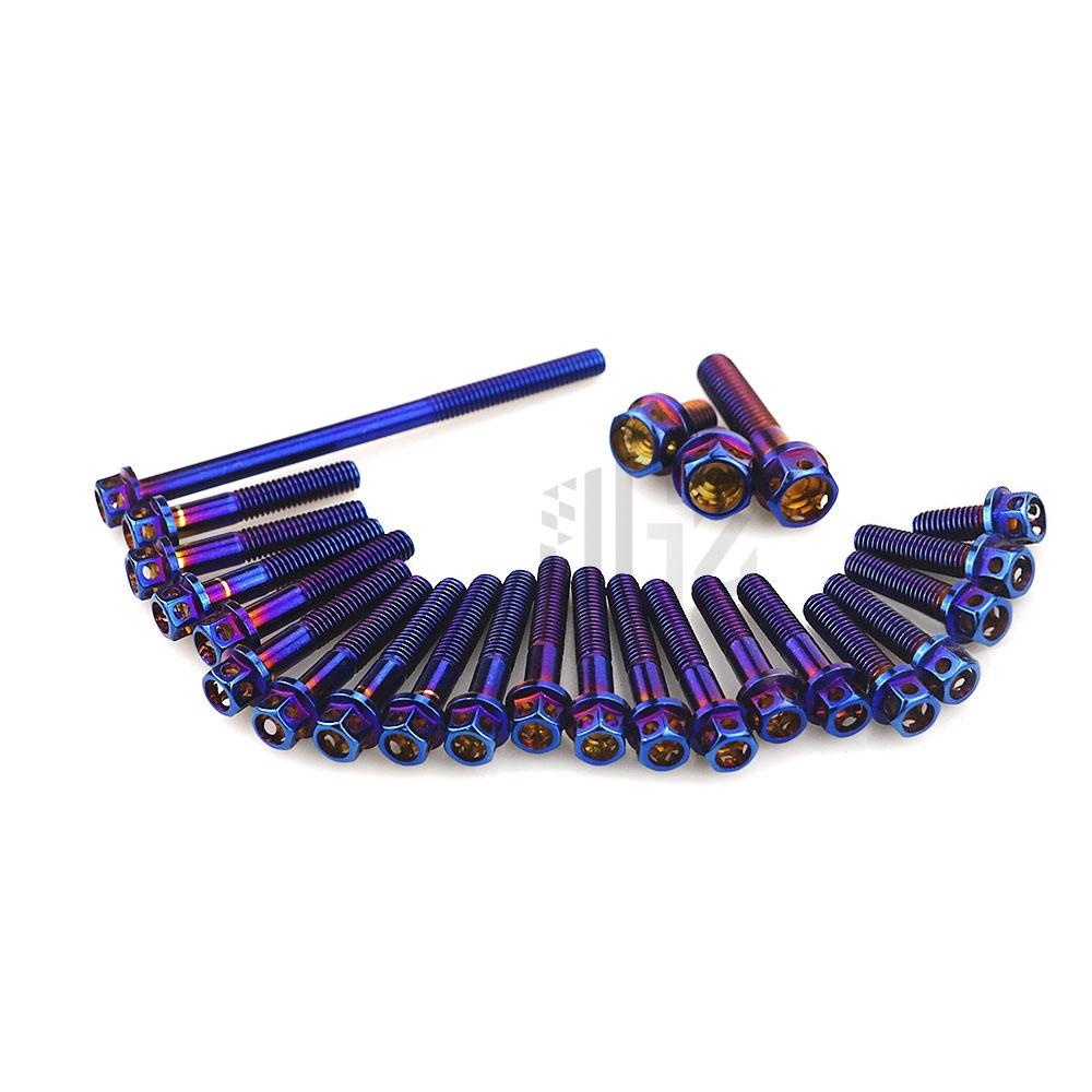 Bộ ốc máy kiểu vương niệm Motorcycle Crankcase Screw Engine Screw For Honda CLACK125 All Year