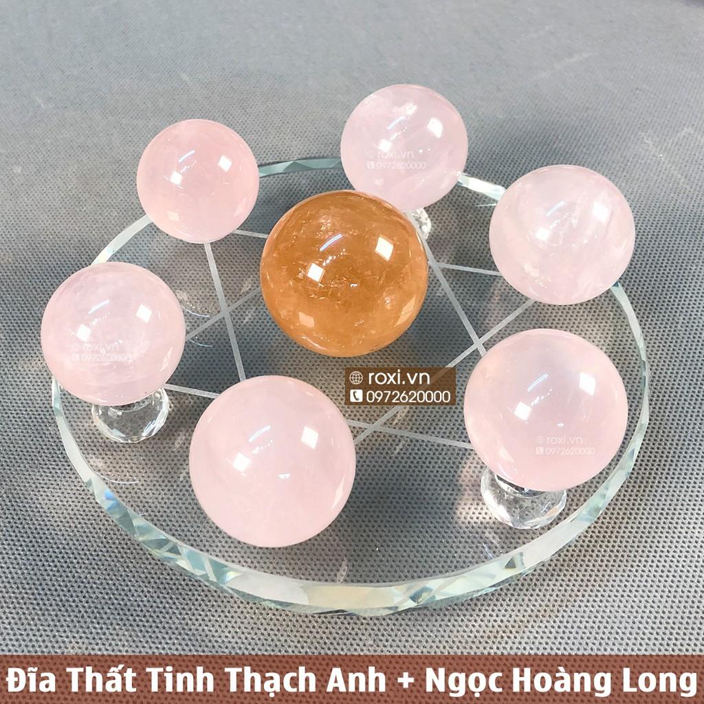Đĩa Thất Tinh Hợp Mệnh Thổ 15cm