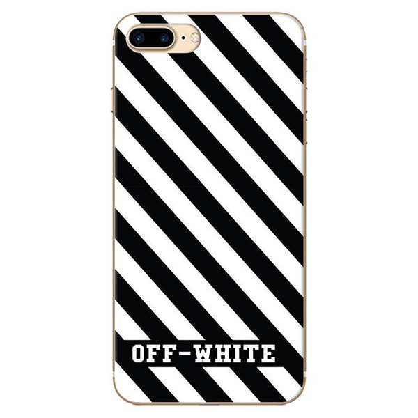Ốp Lưng Dành Cho iPhone 8 Plus/ 7 Plus - Mẫu Sọc Trắng Đen