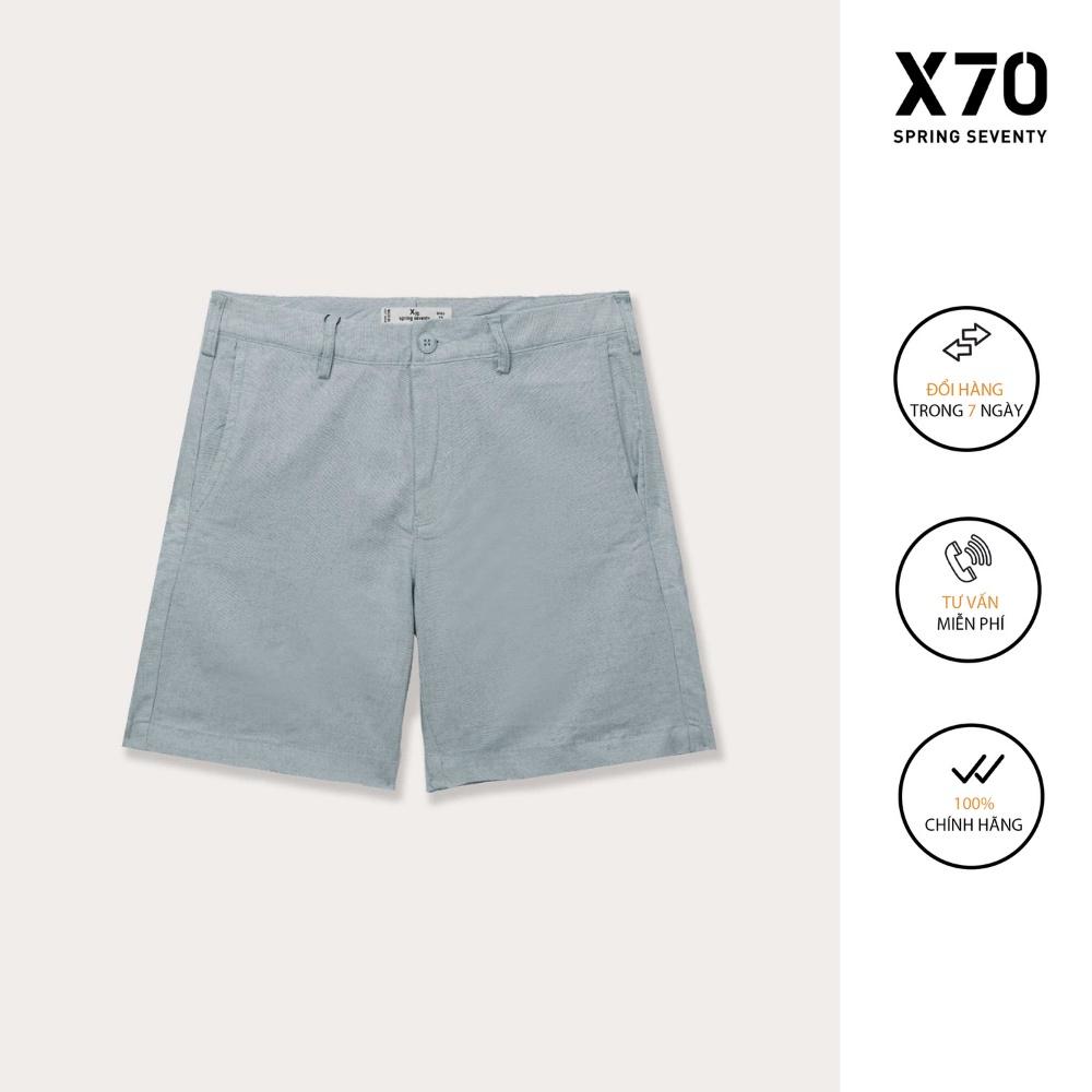 Quần Short Nam Linen Nhiều Màu Sắc Thời Trang X70 - 09620001