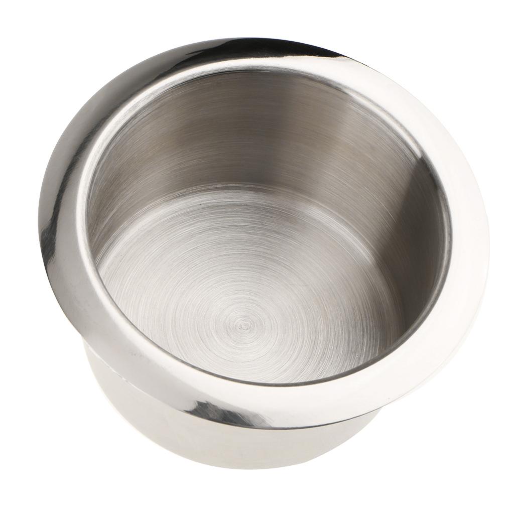Thép Không Gỉ Cốc Uống Nước Giữ Đánh Bóng Cho Mềm Xe Tải Xe Tải Người Cắm Trại RV Đường Kính Bên Trong: 84 Mm/3