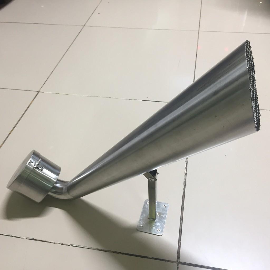 KHUNG LOA PHÓNG THANH ĐƠN NGOÀI TRỜI ( INOX - NHỰA ĐEN )