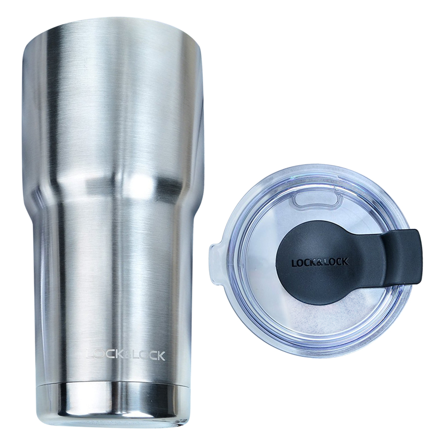 Ly Giữ Nhiệt Lock&Lock Swing Tumbler LHC4138SLV