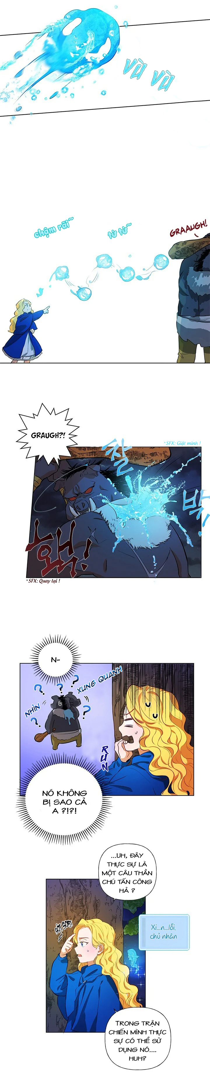 nhà nguyên tố tóc vàng chapter 11 9