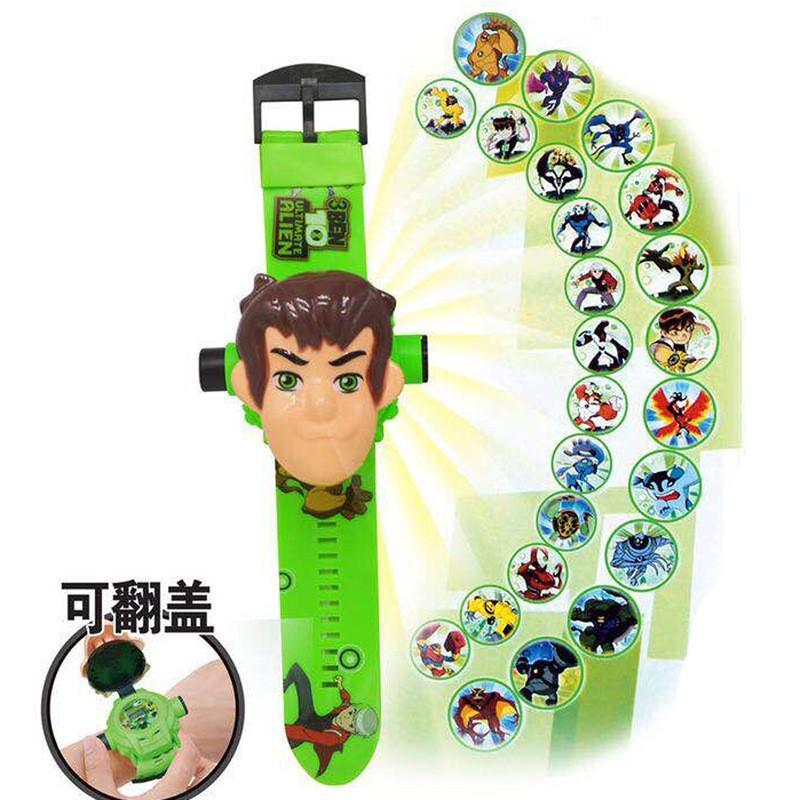 Đồ chơi đồng hồ BEN 10 chiếu 24 hình siêu nhân độc đáo cho bé