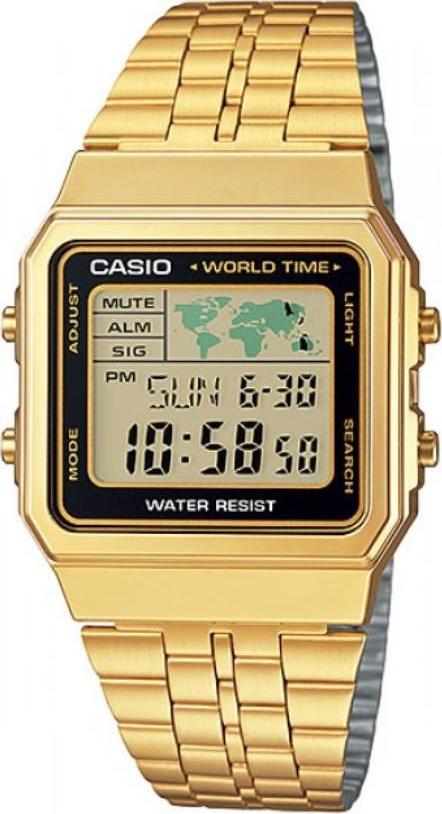 Đồng Hồ Nam Dây Thép Không Gỉ Casio STANDARD A500WGA-1