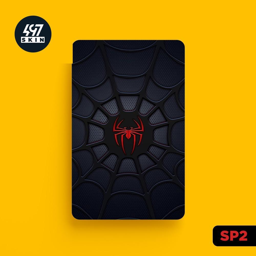 Skin Card Spiderman (Series 2) - Miếng Dán ATM, Thẻ Xe, Thẻ Từ, Thẻ Chung Cư - Chất Liệu Chống Xước - Chống Nước