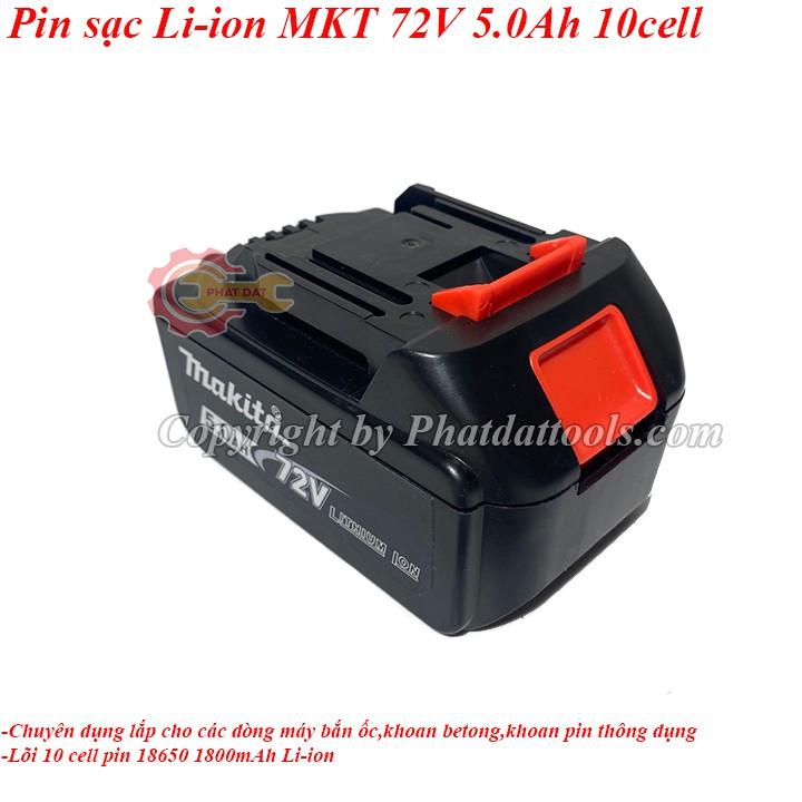 Pin sạc Li-ion 10 cell siêu khỏe-siêu bền-Chuyên dụng lắp cho máy bắn ốc,máy khoan betong pin,máy mài pin