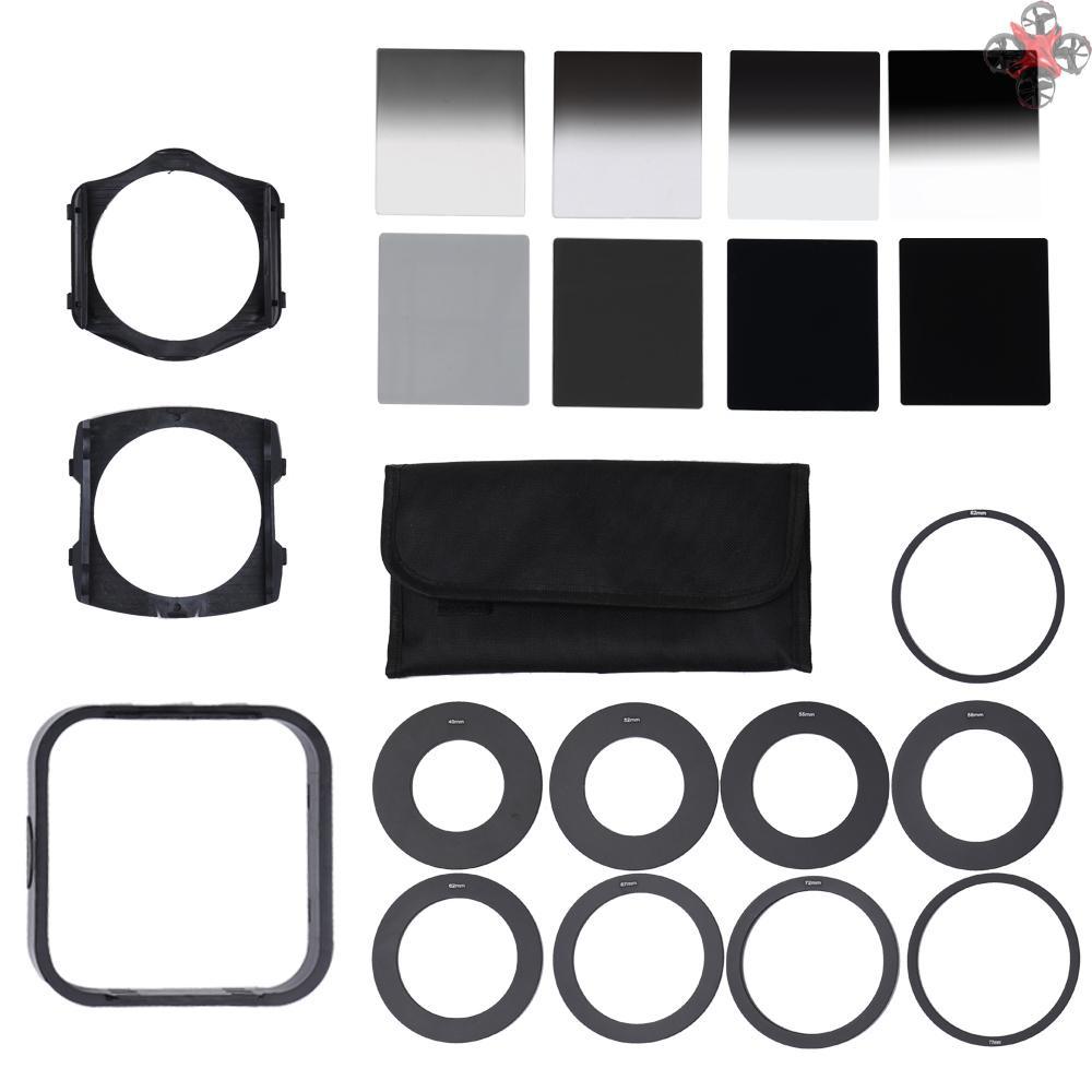 Bộ Lọc Ống Kính Máy Ảnh Cokin P Slr Dslr Nd2 4 8 16 Chuyên Nghiệp