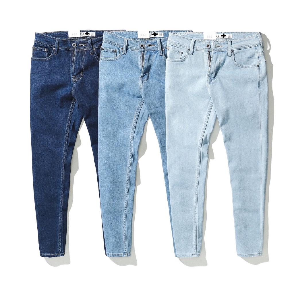 Quần Jean Nam Slimfit Vải Jean Co Giãn QJSF