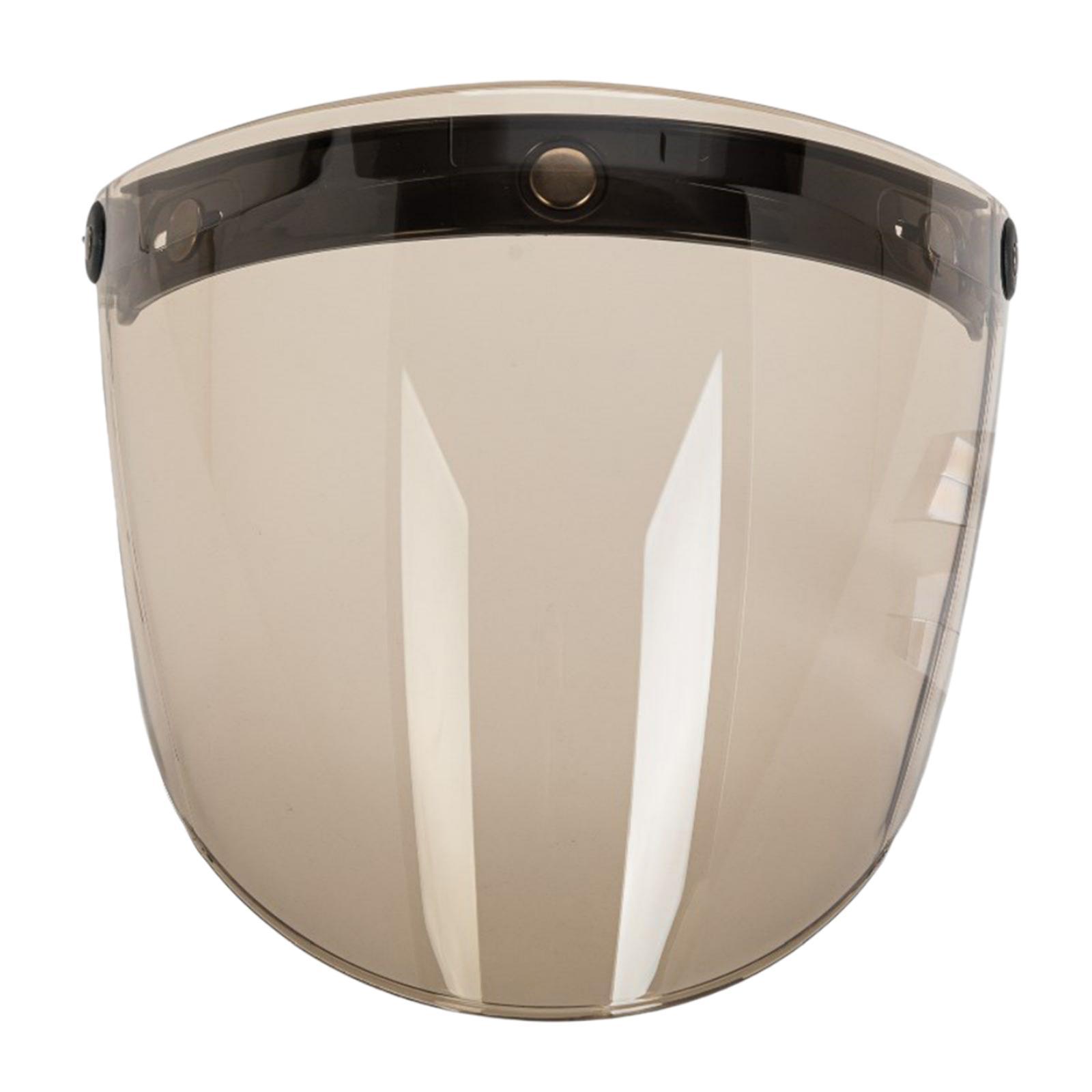 Visor High Strength PC Lens Windproof Sun Shield for 3-Snap Anti-Fog