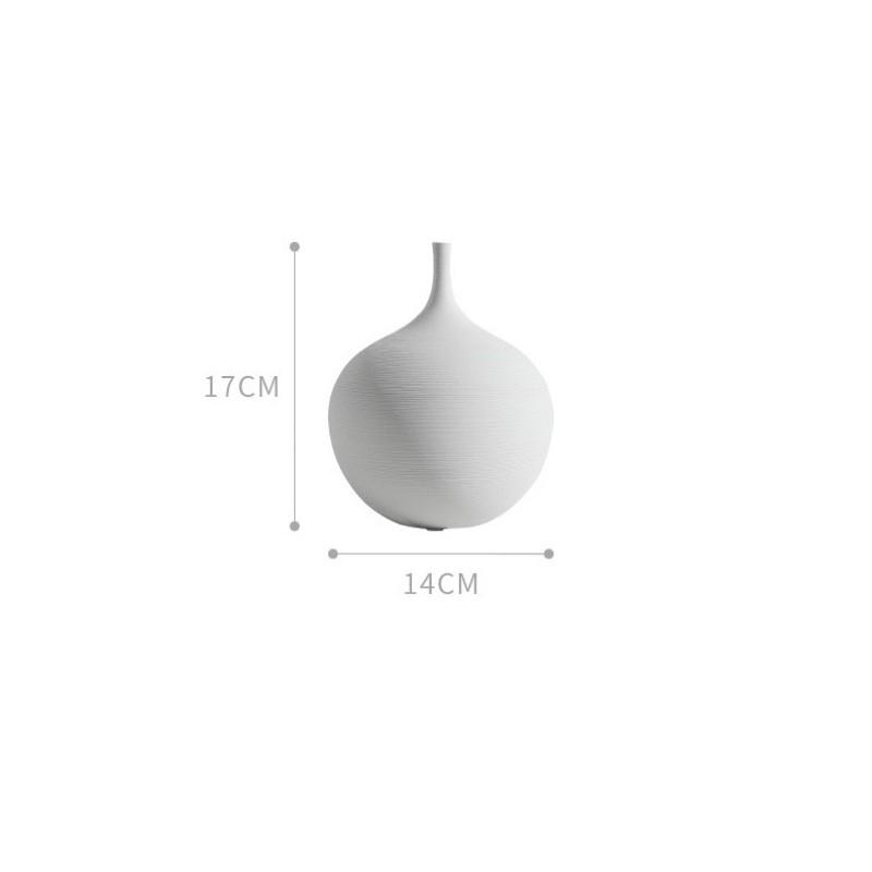 Bình dùng decor có 2 màu đen trắng