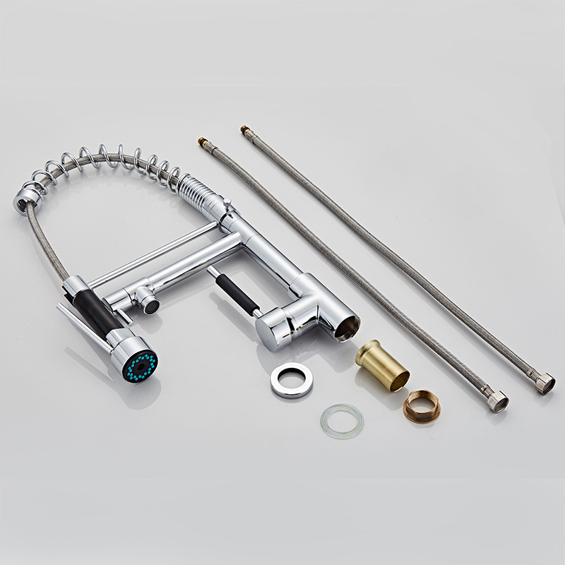 Vòi rửa chén nhà bếp Inox 304 Sink Faucet Kitchen xoay 360 đầu vòi di chuyển linh hoạt