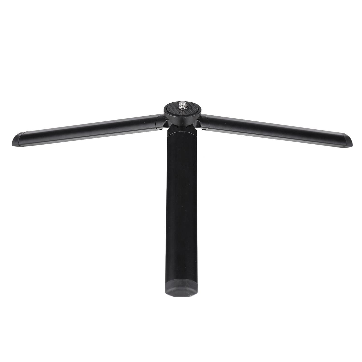 Chân máy gấp gọn để bàn bằng hợp kim nhôm với giá treo vít 1/4 inch cho máy ảnh DSLR Điện thoại thông minh LED Light Max. Tải 3KG