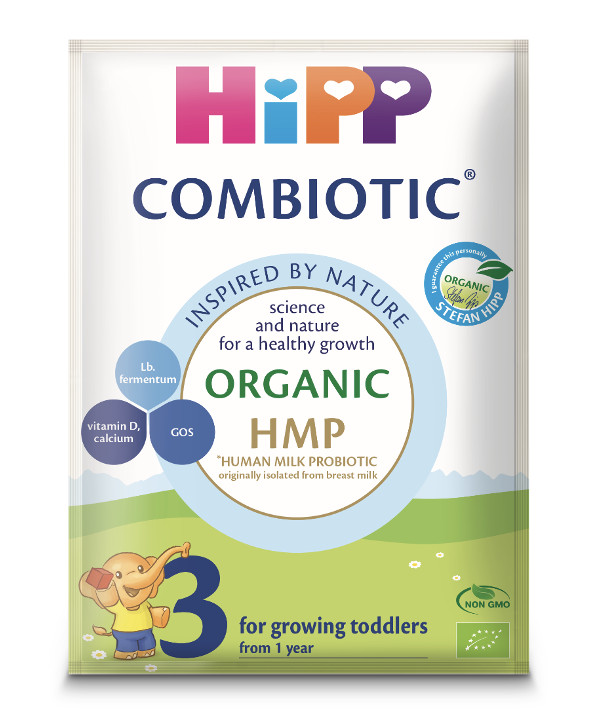 Sữa bột công thức HiPP 3 Organic Combiotic dạng gói  - Hỗ trợ tiêu hóa và tăng chiều cao