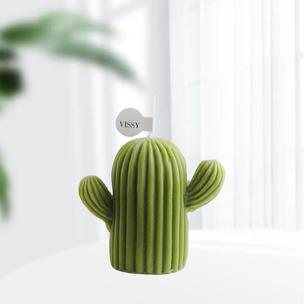 Cactus Candle Scented Candles  Olive