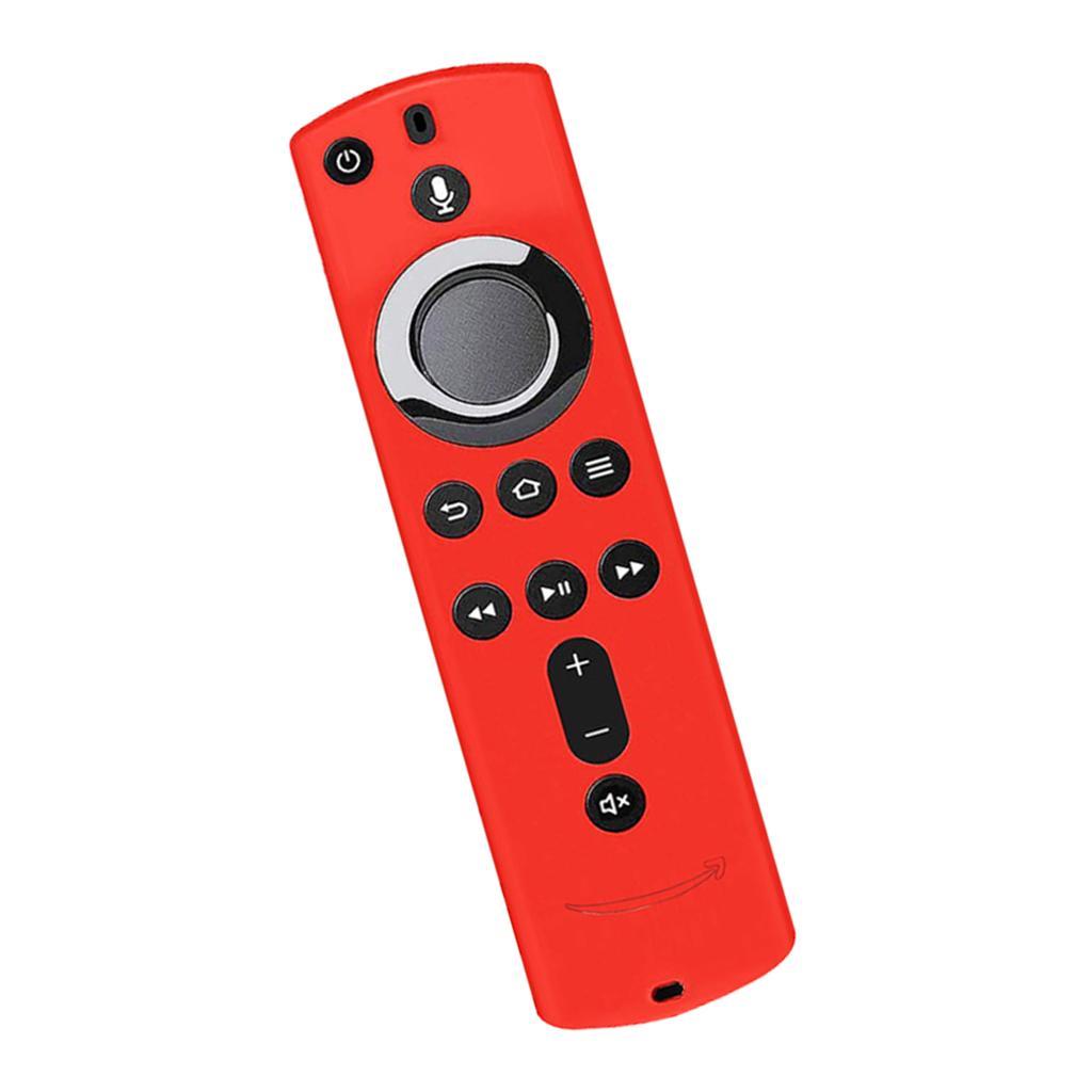 For  Stick 4K TV Stick Remote Silicone Case Protective Cover Skin